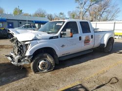 Salvage trucks for sale at Wichita, KS auction: 2016 Ford F350 Super Duty