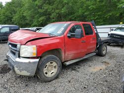 Salvage trucks for sale at Lufkin, TX auction: 2009 Chevrolet Silverado K2500 Heavy Duty LT