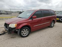 Salvage cars for sale at Houston, TX auction: 2011 Chrysler Town & Country Touring