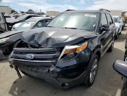 Salvage cars for sale at Martinez, CA auction: 2015 Ford Explorer Limited