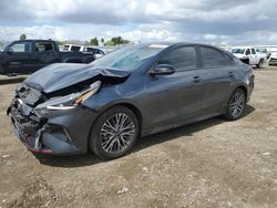 Salvage cars for sale from Copart Bakersfield, CA: 2022 KIA Forte GT Line