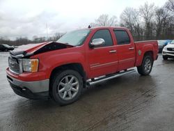 Salvage cars for sale from Copart Ellwood City, PA: 2012 GMC Sierra K1500 SLE