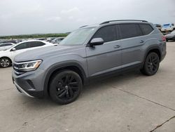 Salvage cars for sale at Grand Prairie, TX auction: 2023 Volkswagen Atlas SE