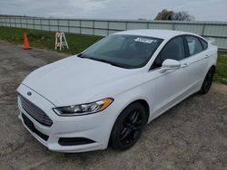 Salvage cars for sale at Mcfarland, WI auction: 2014 Ford Fusion SE