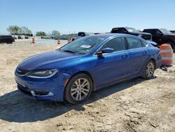 Salvage cars for sale from Copart Haslet, TX: 2016 Chrysler 200 Limited