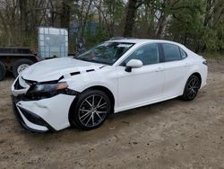 Salvage cars for sale at North Billerica, MA auction: 2022 Toyota Camry SE