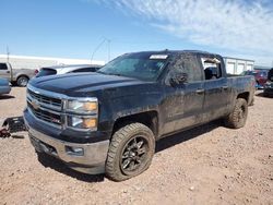 Chevrolet Silverado k1500 lt salvage cars for sale: 2014 Chevrolet Silverado K1500 LT