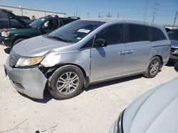 Salvage cars for sale from Copart Haslet, TX: 2012 Honda Odyssey EX