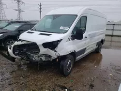 Salvage trucks for sale at Elgin, IL auction: 2017 Ford Transit T-250