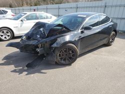 Salvage cars for sale from Copart Assonet, MA: 2019 Tesla Model 3