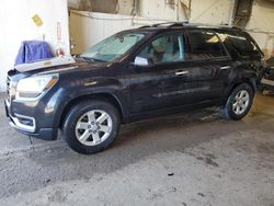 Salvage cars for sale at auction: 2015 GMC Acadia SLE