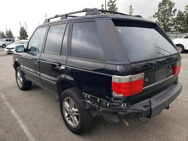 2002 Land Rover Range Rover 4.6 HSE Long Wheelbase