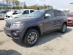 Salvage cars for sale at Spartanburg, SC auction: 2014 Jeep Grand Cherokee Limited