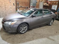 Salvage cars for sale at Ebensburg, PA auction: 2017 Toyota Camry LE