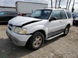 Salvage cars for sale at Van Nuys, CA auction: 2001 Ford Explorer Sport