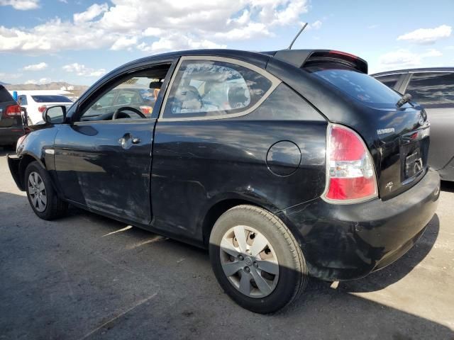 2010 Hyundai Accent Blue