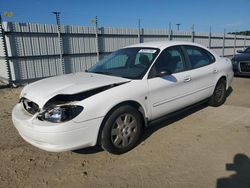 Salvage cars for sale at Lumberton, NC auction: 2002 Ford Taurus LX
