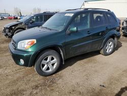 Salvage cars for sale at Rocky View County, AB auction: 2005 Toyota Rav4