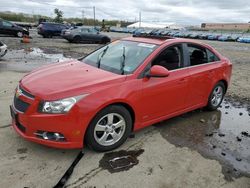 Chevrolet salvage cars for sale: 2012 Chevrolet Cruze LT