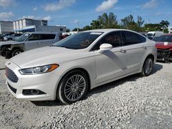 Salvage cars for sale from Copart Opa Locka, FL: 2015 Ford Fusion SE