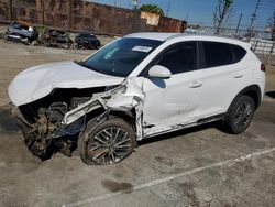 Hyundai Tucson Limited salvage cars for sale: 2021 Hyundai Tucson Limited