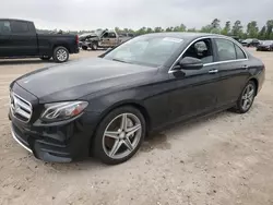 Salvage cars for sale at Houston, TX auction: 2017 Mercedes-Benz E 300