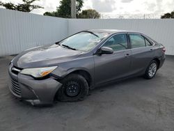 2016 Toyota Camry LE en venta en Miami, FL