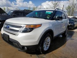 Ford Explorer salvage cars for sale: 2014 Ford Explorer XLT