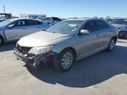 Salvage cars for sale at Grand Prairie, TX auction: 2013 Toyota Camry L