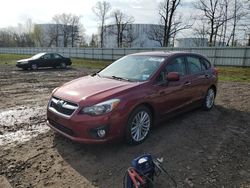 Salvage cars for sale from Copart Central Square, NY: 2014 Subaru Impreza Limited