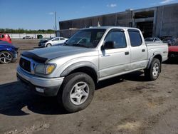 Salvage trucks for sale at Fredericksburg, VA auction: 2001 Toyota Tacoma Double Cab