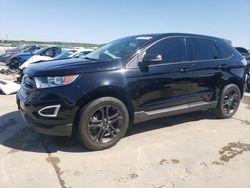 Salvage cars for sale at Grand Prairie, TX auction: 2018 Ford Edge SEL