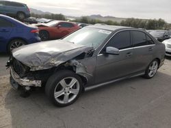 Salvage cars for sale at Las Vegas, NV auction: 2011 Mercedes-Benz C 300 4matic