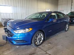 Ford Fusion salvage cars for sale: 2017 Ford Fusion SE Hybrid