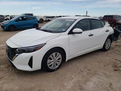 Salvage cars for sale at Amarillo, TX auction: 2024 Nissan Sentra S