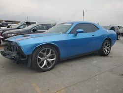 Salvage cars for sale at Grand Prairie, TX auction: 2015 Dodge Challenger SXT Plus