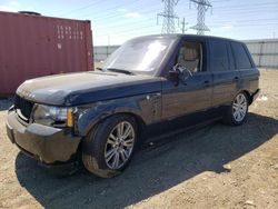 Salvage SUVs for sale at auction: 2012 Land Rover Range Rover HSE Luxury