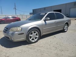 Salvage cars for sale at Jacksonville, FL auction: 2002 Nissan Maxima GLE