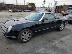 Salvage cars for sale from Copart Wilmington, CA: 2002 Ford Thunderbird