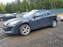 Salvage cars for sale from Copart Graham, WA: 2013 Mazda 3 I