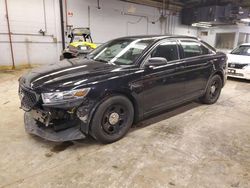 Salvage cars for sale at Wheeling, IL auction: 2015 Ford Taurus Police Interceptor