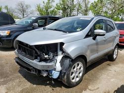 Salvage cars for sale at Bridgeton, MO auction: 2020 Ford Ecosport SE