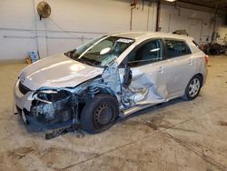 Toyota Corolla Matrix Vehiculos salvage en venta: 2009 Toyota Corolla Matrix