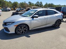 Salvage cars for sale from Copart Brookhaven, NY: 2018 Honda Civic Sport