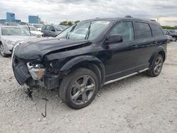 Salvage cars for sale from Copart Des Moines, IA: 2017 Dodge Journey Crossroad