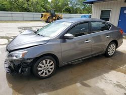 Vehiculos salvage en venta de Copart Savannah, GA: 2017 Nissan Sentra S