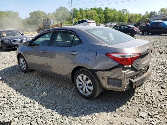 2015 Toyota Corolla L