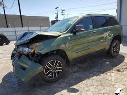 Salvage cars for sale at Sun Valley, CA auction: 2021 Jeep Grand Cherokee Trailhawk