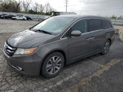 Salvage cars for sale at Bridgeton, MO auction: 2014 Honda Odyssey Touring