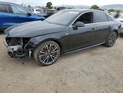 Salvage cars for sale from Copart San Martin, CA: 2018 Audi A4 Prestige